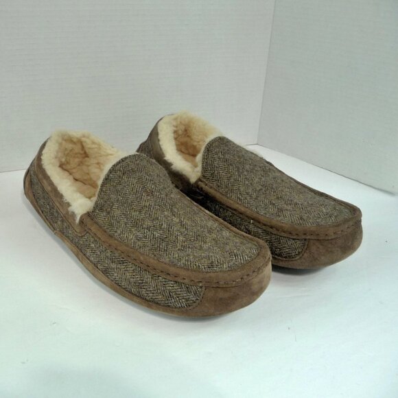 UGG ASCOT WOOLRICH TWEED SLIPPERS 13 - Picture 1 of 13
